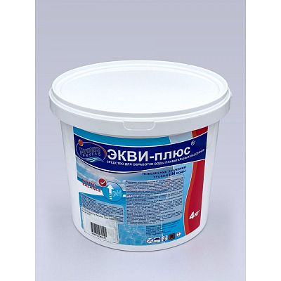 ЭКВИ-ПЛЮС, 4кг ведро, гранулы для повышения уровня рН воды, Маркопул Кемиклс М494
