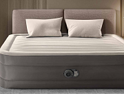 Intex 64096 Надувная кровать 152х203х46см "Truaire Home" встр.нас. 220В, до 272кг