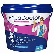AquaDoctor AQ83480 PH Плюс, 0.8 кг ведро, гранулы для повышения уровня рН воды (PHP-0.8)