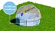 Круглый купольный тент Pool Tent на бассейн диаметром 305см, синий, Pool Tent PT305-B