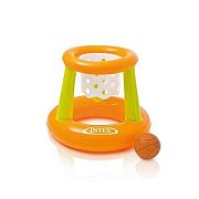 Intex 58504 Набор для игры на воде 67х55см "Баскетбол" корзина и мяч, от 3 лет