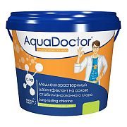 AquaDoctor AQ2490 ХЛОР, 50кг ведро, табл.200гр, медленнорастворимый, на основе 90% активного хлора (C90T-50)