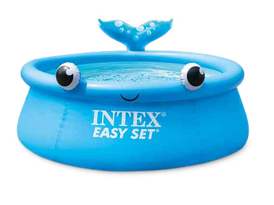 Бассейн Easy Set 183х51см "Веселый кит" 880л, Intex 26102
