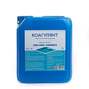 NeverGreen NG-140 Коагулянт, 5л, канистра, жидкость для осветления воды
