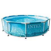 Intex 28206 Каркасный бассейн Metal Frame 305х76см "Beachside" 4485л