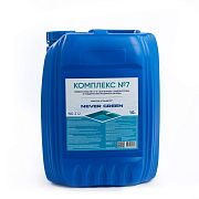 NeverGreen NG-212 Комплекс №7, 10л, канистра, жидкое средство 3-в-1 для борьбы с водорослями и поддержания прозрачност