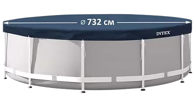 Тент для каркасного бассейна 732см, Deluxe, всесезонный, Intex 28091