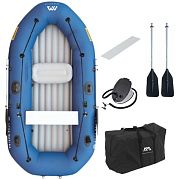 Aqua Marina BT-88891 Надувная лодка "Classic Boat", 300х134см, алюм.вёсла, насос, сиденья, до 380кг (крепление под эл.мотор)