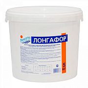 Маркопул Кемиклс М09 ЛОНГАФОР, 5кг ведро, табл.200гр, медленнорастворимый хлор для непрерывной дезинфекции воды