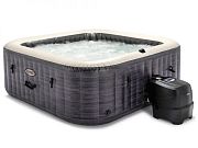 Intex 28452 СПА-бассейн 196х71см "Greystone Deluxe" 1098л, квадратный, аэромассаж