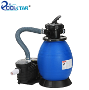 Poolstar P2127 Песочный фильтр-насос 10800л/ч, резервуар для песка 20кг, фракция 0.45-0.85мм